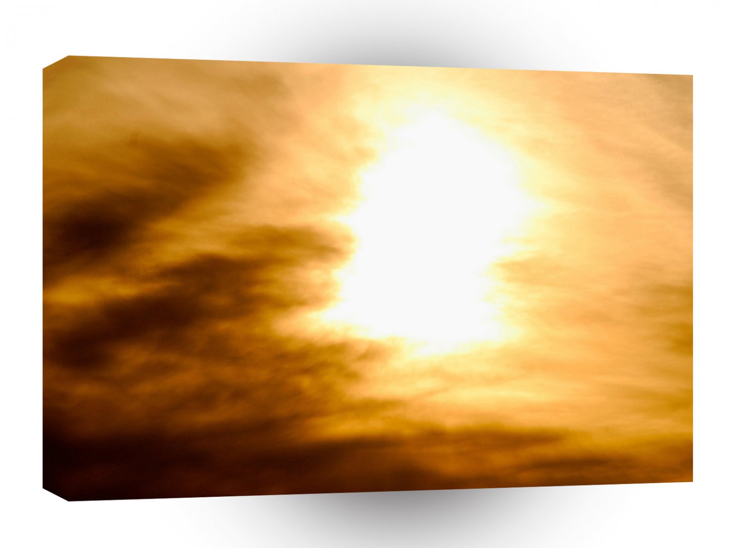 Sunset Too Bright A1 XLarge Canvas
