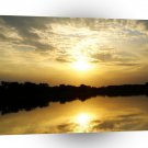 Sunset Waterworks A1 XLarge Canvas