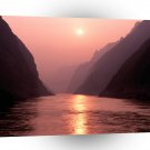 Sunset Yangtze River China A1 XLarge Canvas