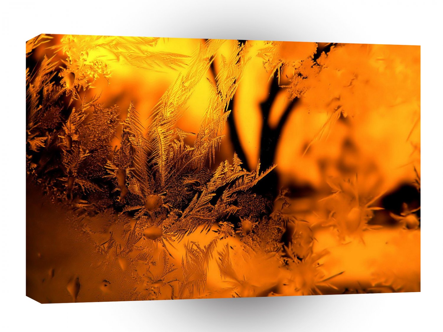 Tree Ice Glass A1 XLarge Canvas