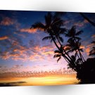 Tropical Island Afterglow Hawaii A1 XLarge Canvas