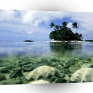 Tropical Island Aitutaki Cook A1 XLarge Canvas