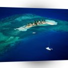 Tropical Island Goffs Caye Belize A1 XLarge Canvas