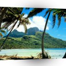 Tropical Island Otemanu Peak French Polynesia A1 XLarge Canvas