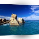 Tropical Island Praslin Seychelles A1 XLarge Canvas