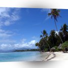 Tropical Maldives Across The Bay A1 XLarge Canvas