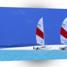 Tropical Maldives Boating Heaven A1 XLarge Canvas
