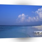 Tropical Maldives Gentle Tides A1 XLarge Canvas