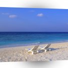 Tropical Maldives Whitesand Beach A1 XLarge Canvas