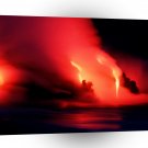 Volcano Fire And Ice Kona Hawaii A1 XLarge Canvas