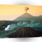Volcano Indonesian Eruption A1 XLarge Canvas