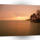 Water Amazing Red Glow A1 XLarge Canvas