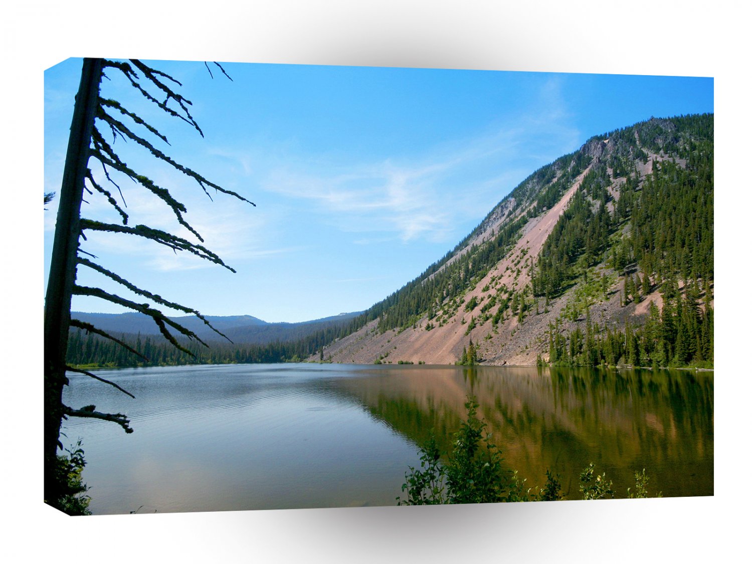 Water Bareback Mountain Lake A1 XLarge Canvas