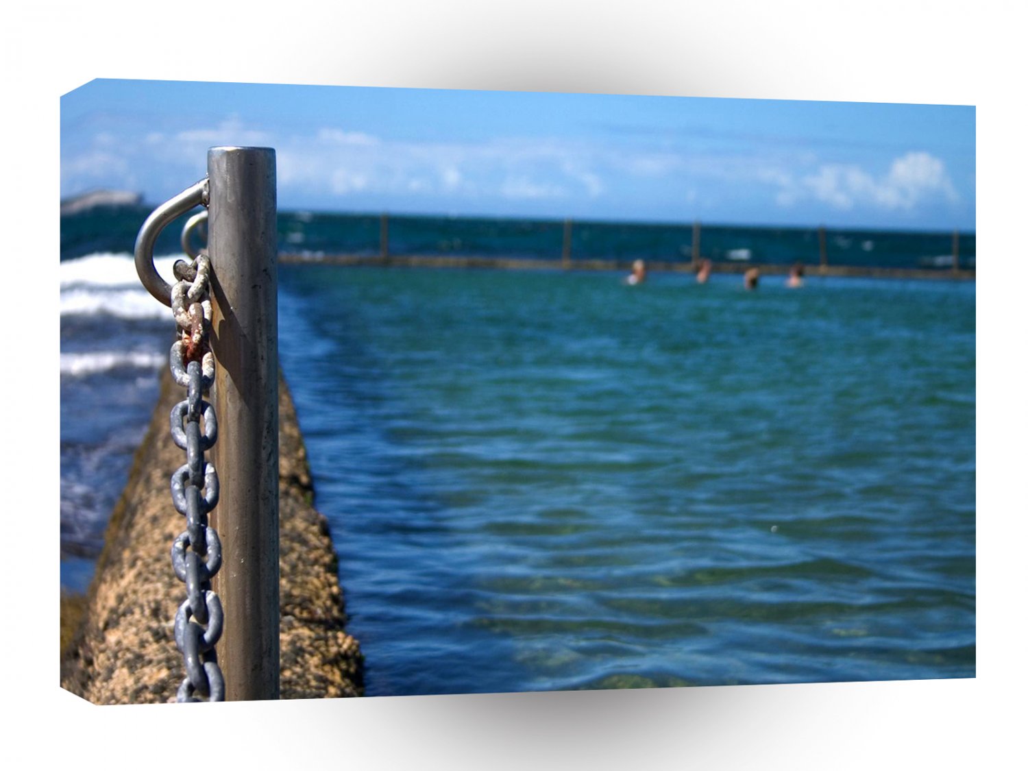 Water Beach Pool A1 XLarge Canvas