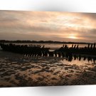 Water Boat Wrecked Shores A1 XLarge Canvas