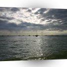Water Boats On The Horizon A1 XLarge Canvas