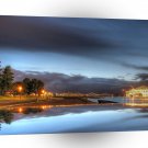 Water City Lights River A1 XLarge Canvas