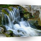 Water Close Up Mountain Stream A1 XLarge Canvas