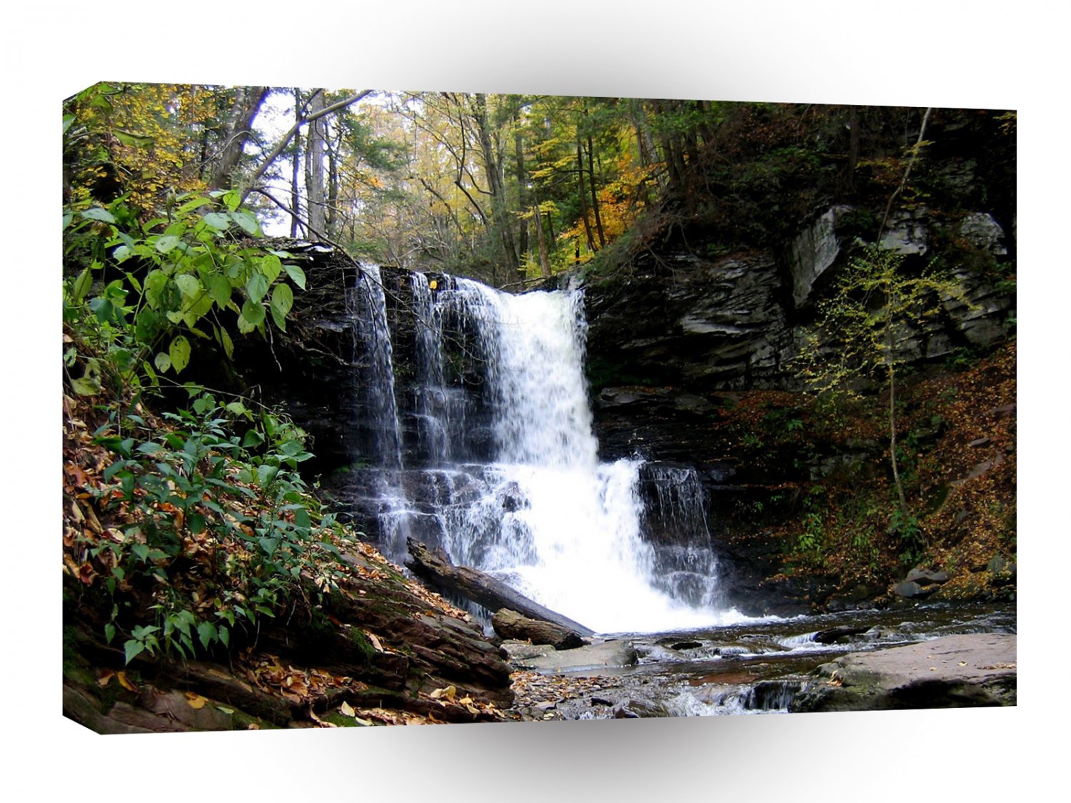 Water Cold River Falls A1 XLarge Canvas