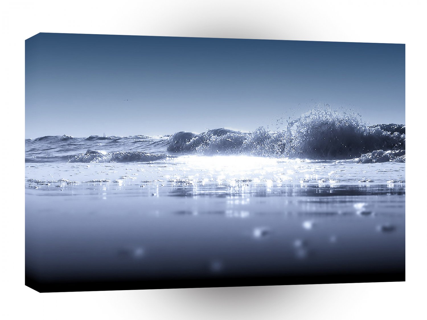 Water Cool Waves A1 XLarge Canvas