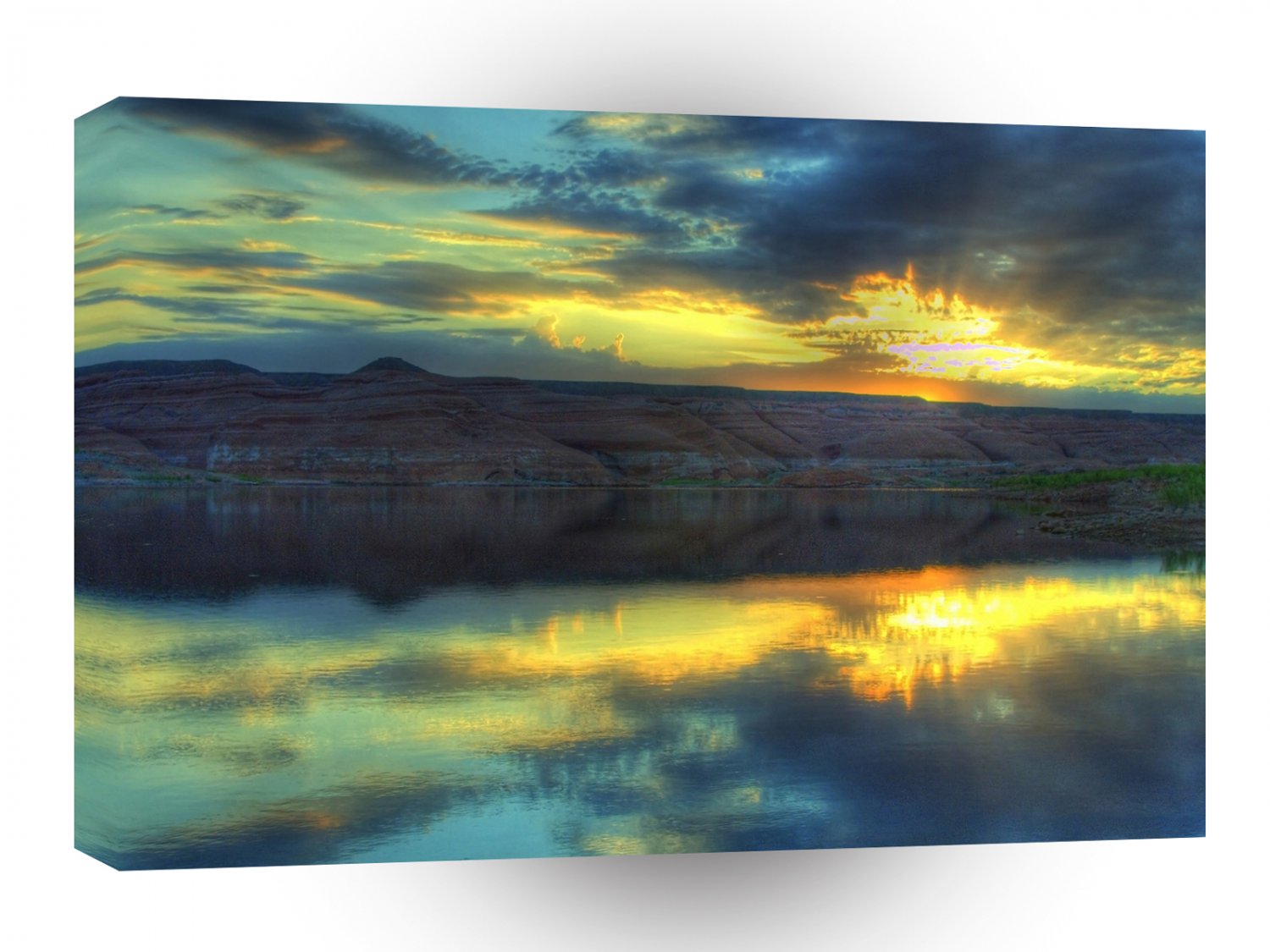 Water Double Vision A1 XLarge Canvas