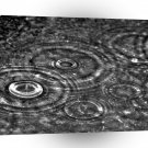 Water Drop Circles A1 XLarge Canvas