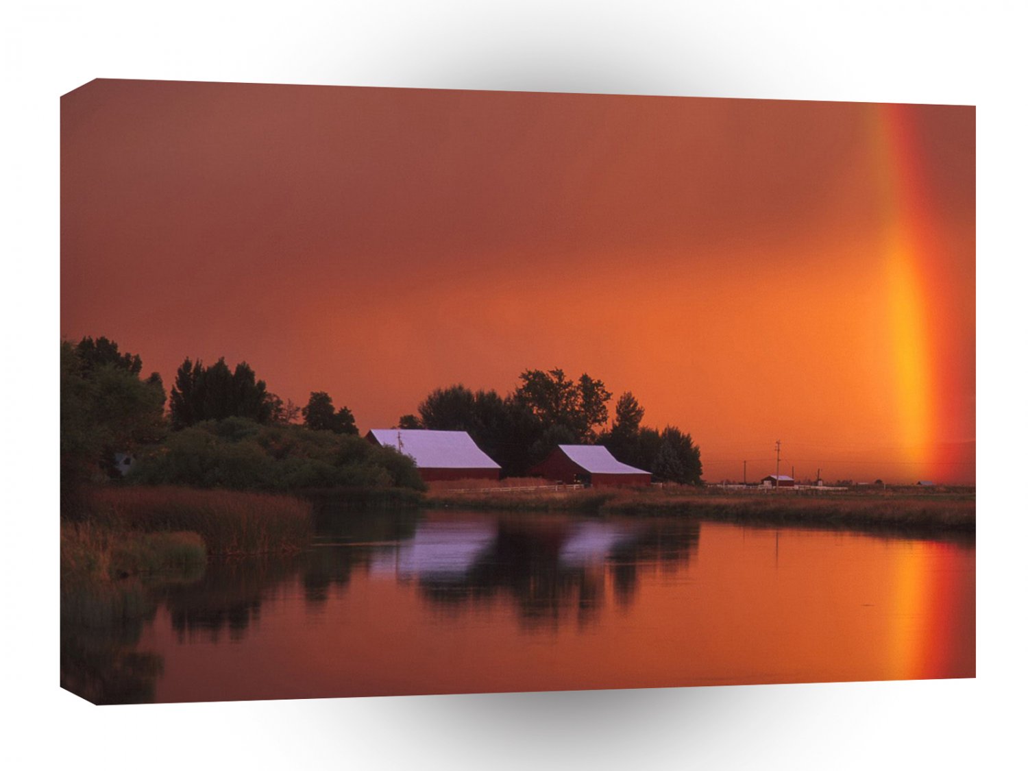 Water Fall River California A1 XLarge Canvas