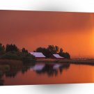 Water Fall River California A1 XLarge Canvas