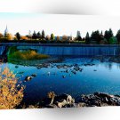 Water Front View City Barrier A1 XLarge Canvas