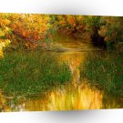Water Gorge At Autumn A1 XLarge Canvas