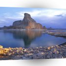 Water Gunsight Butte Padre Bay A1 XLarge Canvas