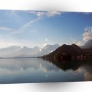 Water Haze Clouds Mountains A1 XLarge Canvas