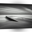 Water Ice Drift Peir A1 XLarge Canvas