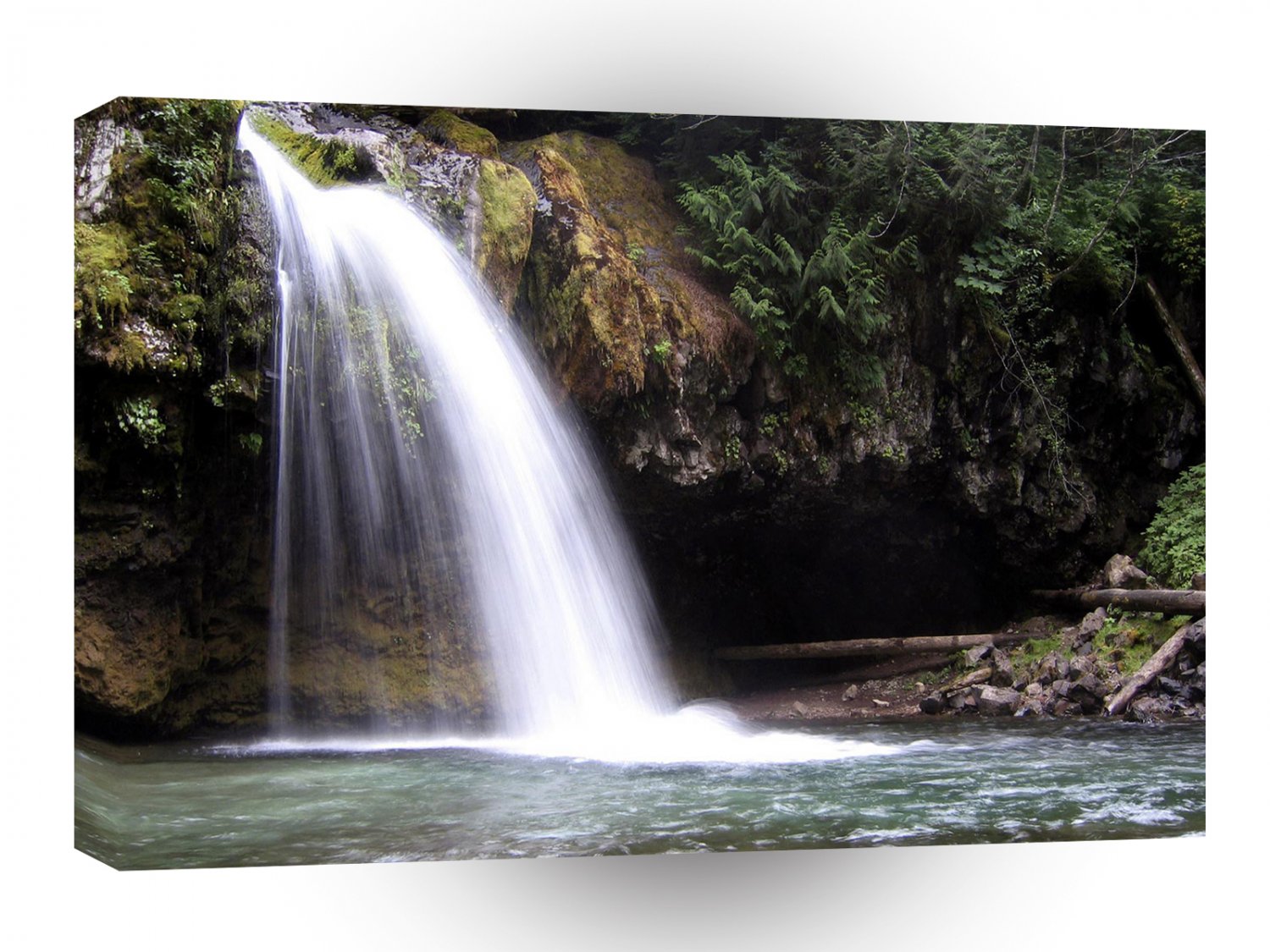 Water Iron Creek Falls A1 XLarge Canvas