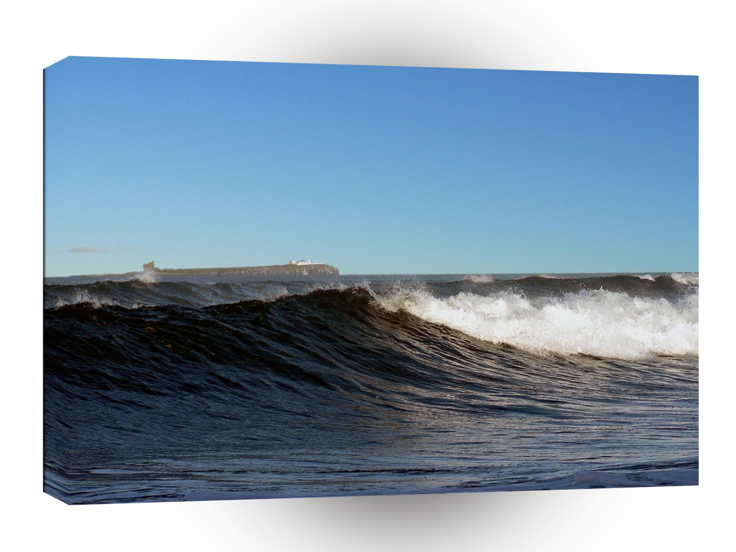 Water Long Reef Breakers A1 XLarge Canvas