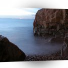 Water Misty Sea Caves A1 XLarge Canvas