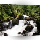 Water Misty Whiteness Flow A1 XLarge Canvas