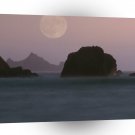 Water Moonset Rockaway Beach California A1 XLarge Canvas