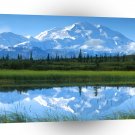 Water Mountian Reflection A1 XLarge Canvas