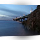 Water Nightime Pier Shot A1 XLarge Canvas