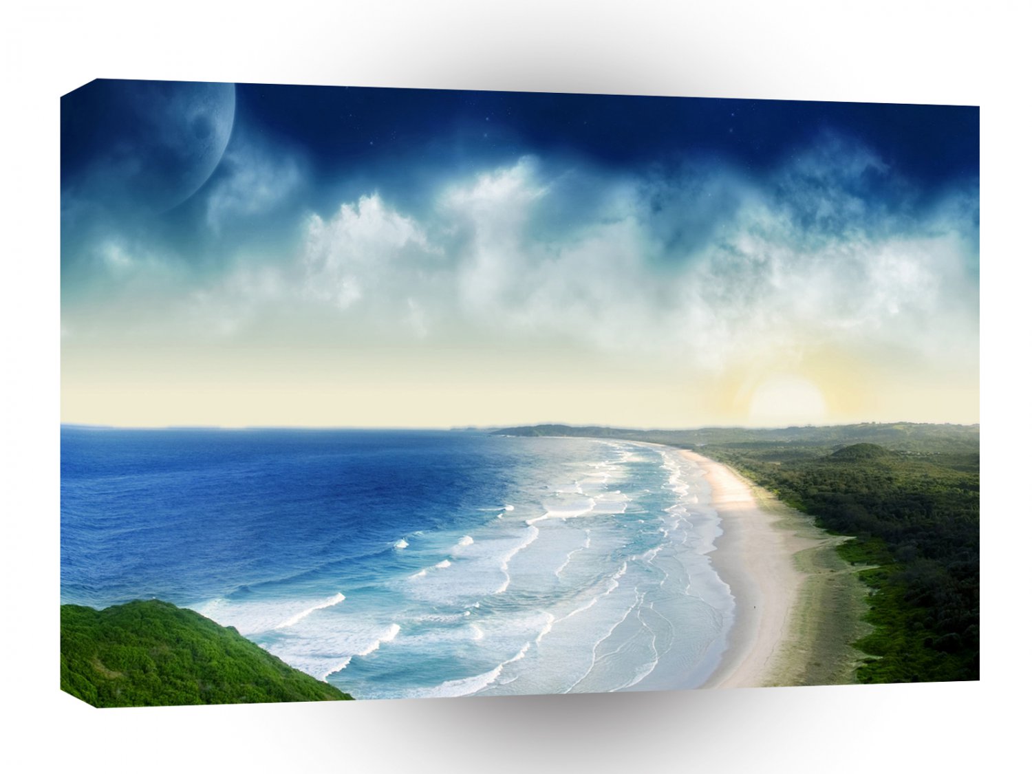 Water Oceanic Breakers A1 XLarge Canvas