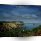 Water Over Sea Cliffs A1 XLarge Canvas