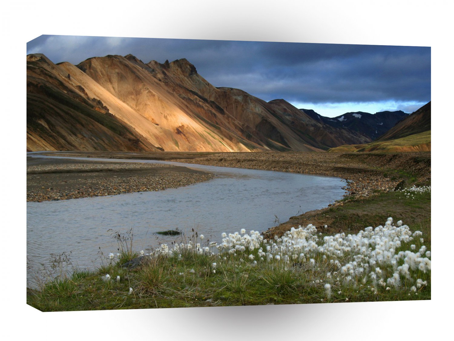 Water Peaceful River Light A1 XLarge Canvas