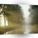 Water Ratzeburg Canal Mist Germany A1 XLarge Canvas