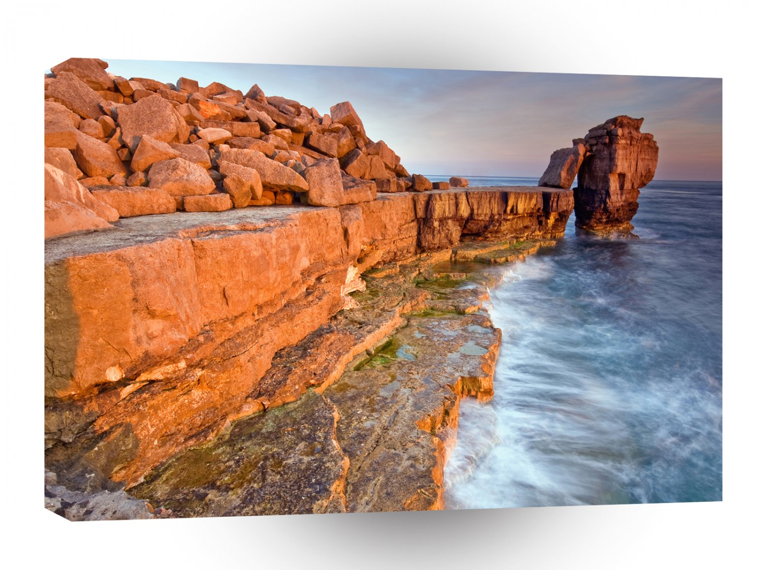 Water Red Rock Reef A1 XLarge Canvas