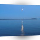 Water Reflected Moonlit Seas A1 XLarge Canvas