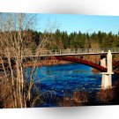 Water River Canada Bridge A1 XLarge Canvas