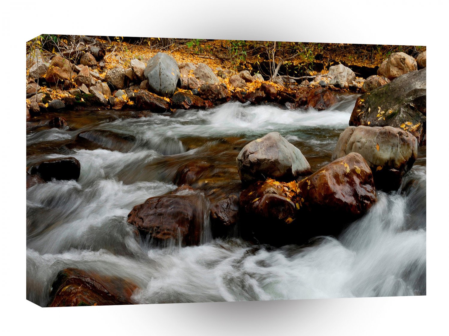 Water River Flowing Seaward A1 XLarge Canvas