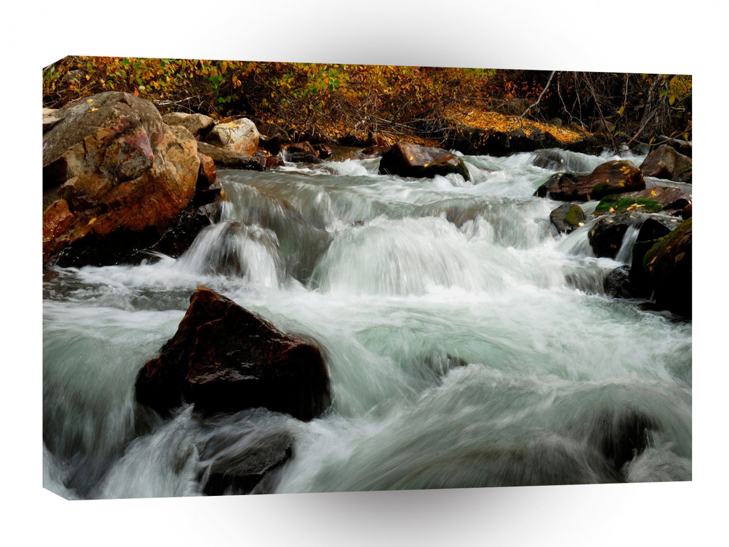 Water River Flows Seawards A1 XLarge Canvas