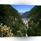 Water River Valley Dam A1 XLarge Canvas